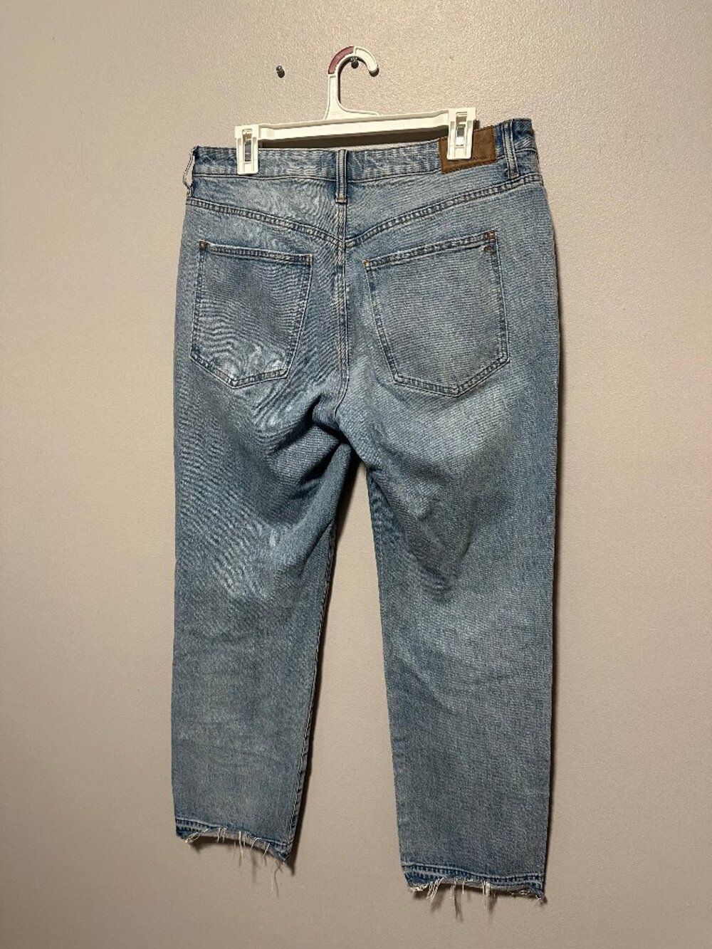 Madewell The Curvy Mid-Rise ’90s Straight Jean Light Wash 31 - Picture 11 of 14